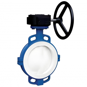 蝶閥\D371F46-10C\DN500\襯氟\蝶板WCB襯F46\手動